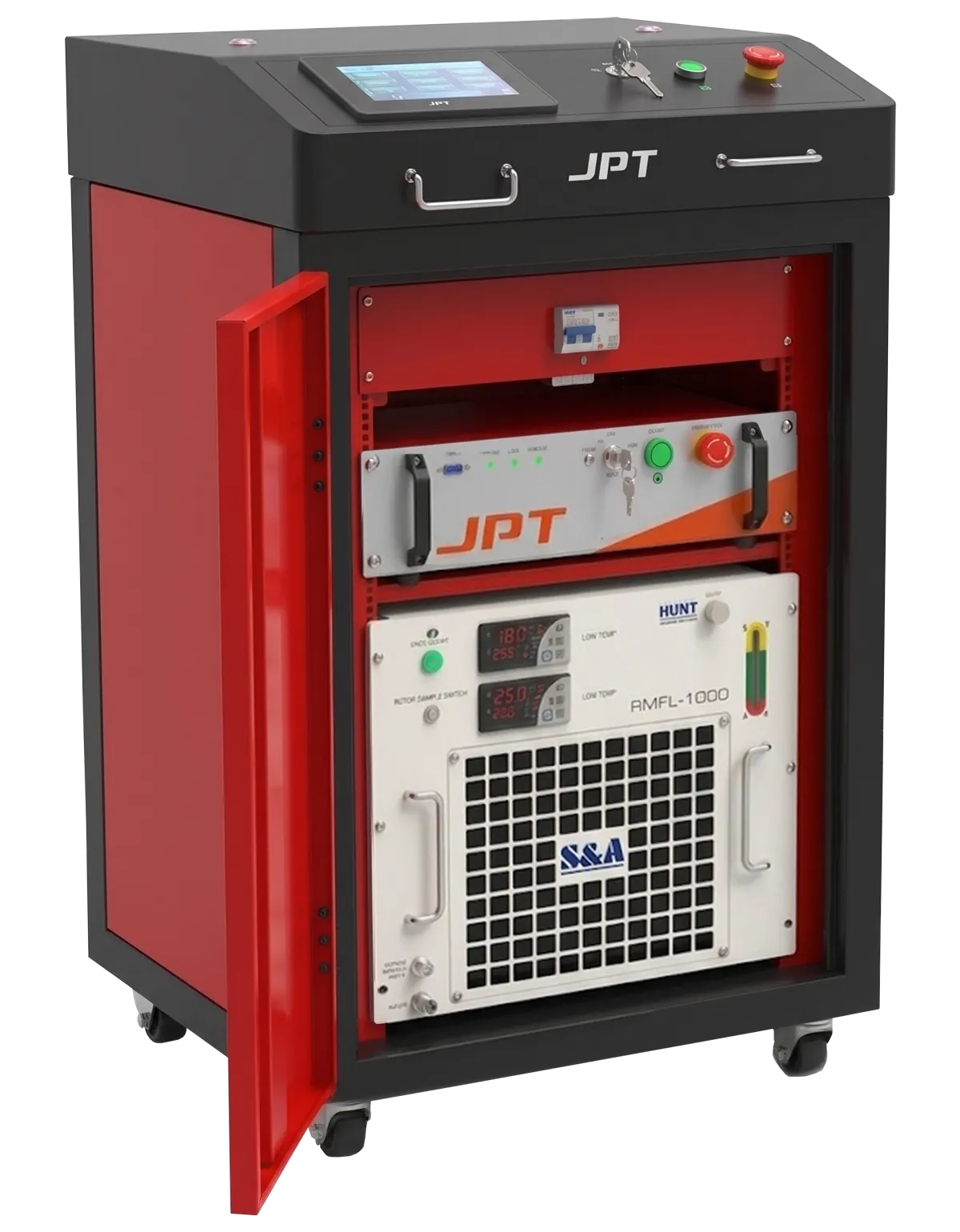 Оптоволоконная сварочная установка QILIN JPT1500 · лазерная сварка